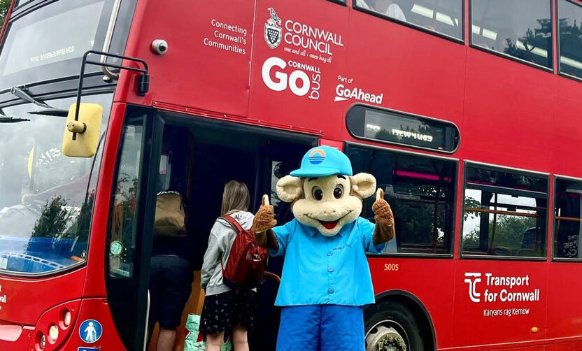 On the buses!