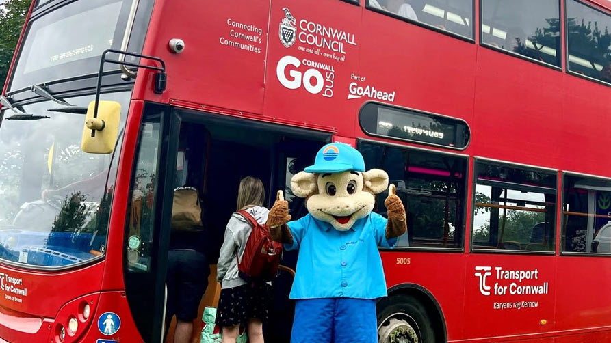 On the buses!